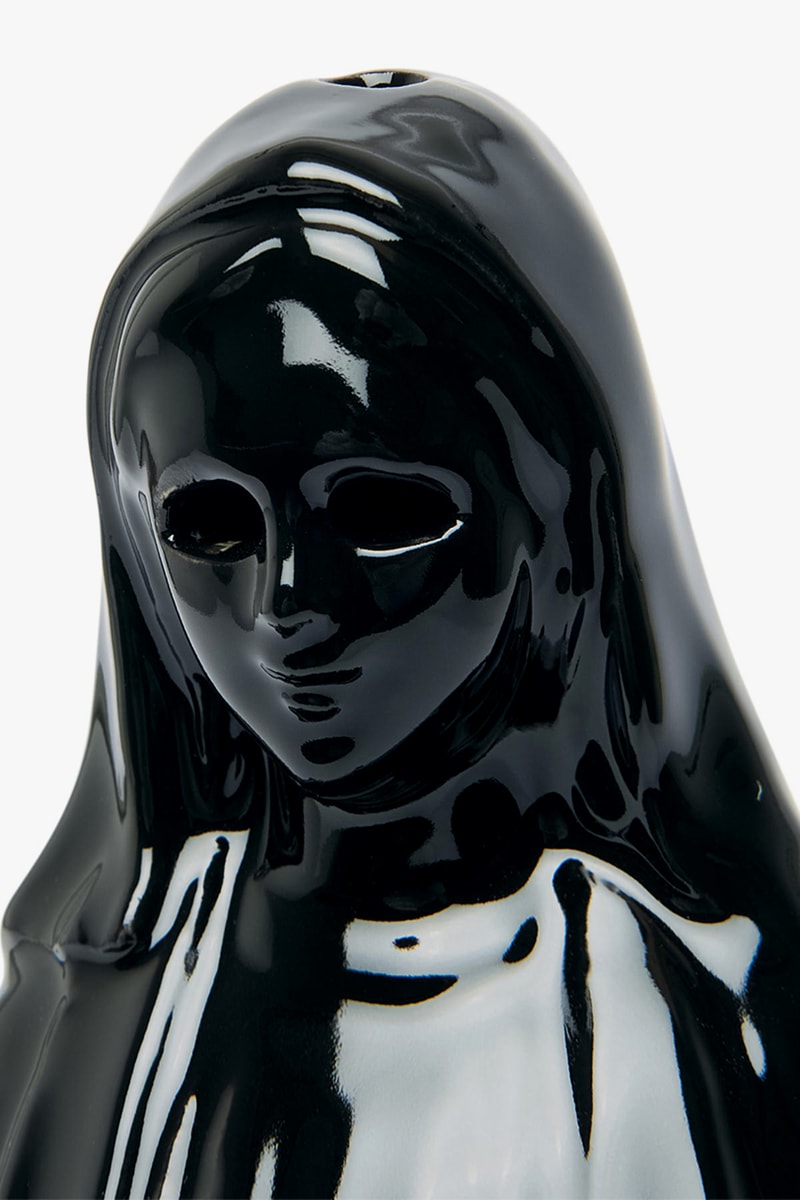 wacko maria maria incense burner black ceramic release virgin mary lady of guadalupe