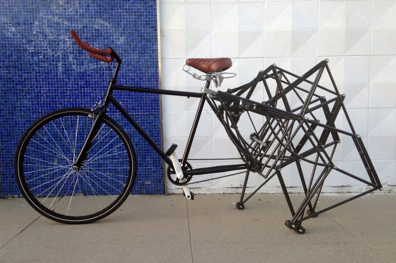 This Walking Bicycle Is a Sculptural Work of Art