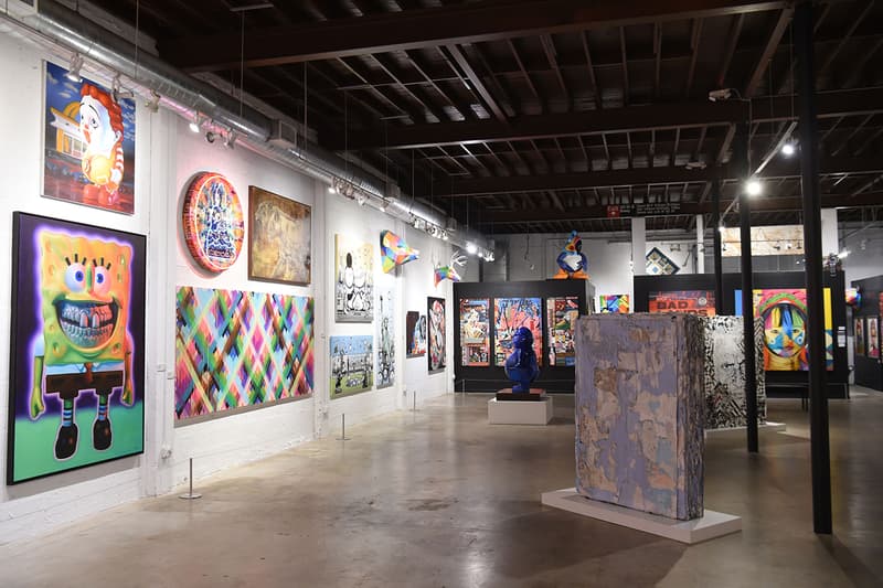 Wynwood Walls GGA Gallery Retrospective Show art basil miami warehouse district graffiti mural art el seed faile kobra london police okuda pichiavo ron english shepard fairey vhils indoor outdoor exhibition