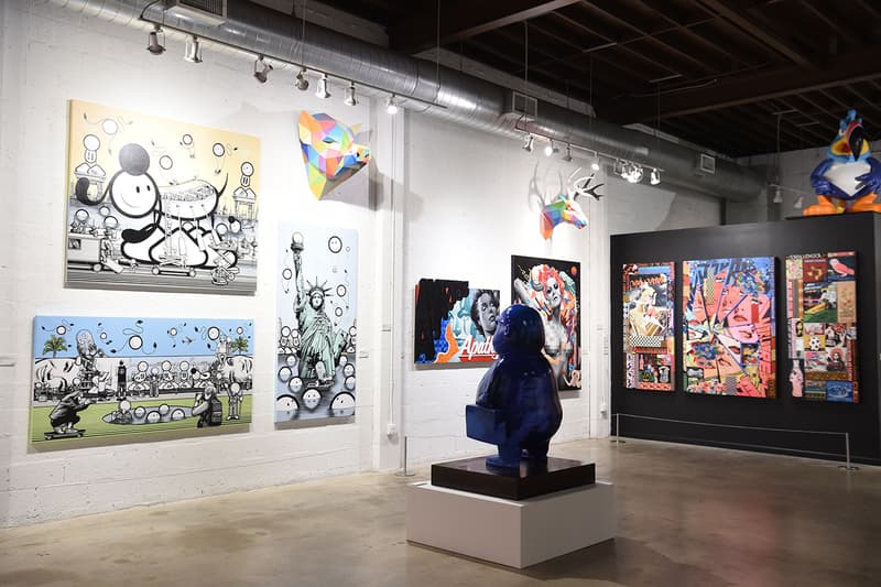 Wynwood Walls GGA Gallery Retrospective Show art basil miami warehouse district graffiti mural art el seed faile kobra london police okuda pichiavo ron english shepard fairey vhils indoor outdoor exhibition