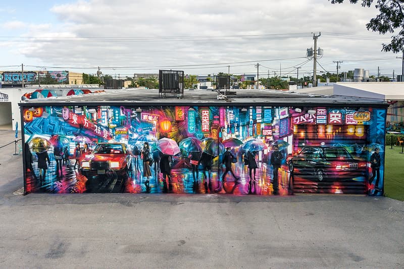 Wynwood Walls GGA Gallery Retrospective Show art basil miami warehouse district graffiti mural art el seed faile kobra london police okuda pichiavo ron english shepard fairey vhils indoor outdoor exhibition