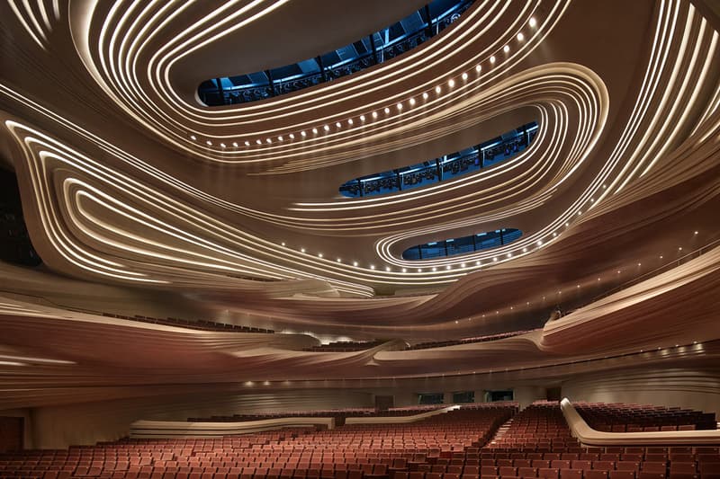 Zaha Hadid Architects Culture Arts Centre China Hunan theater organic architecture