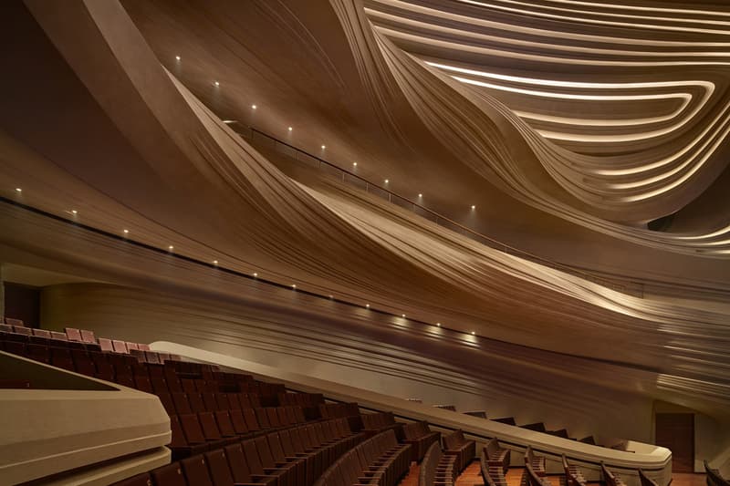 Zaha Hadid Architects Culture Arts Centre China Hunan theater organic architecture