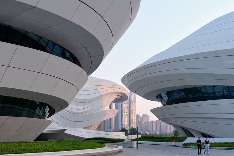 Zaha Hadid Architects Culture Arts Centre China Hunan theater organic architecture