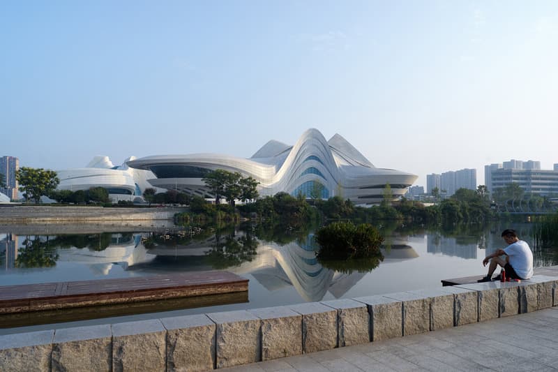 Zaha Hadid Architects Culture Arts Centre China Hunan theater organic architecture