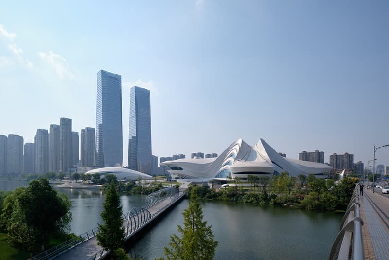 Zaha Hadid Architects Culture Arts Centre China Hunan theater organic architecture