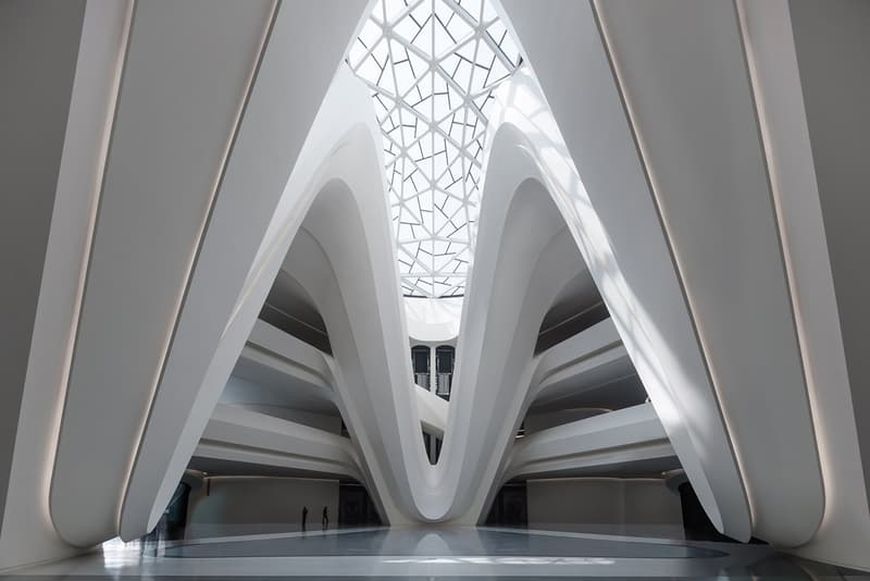 Zaha Hadid Architects Culture Arts Centre China Hunan theater organic architecture