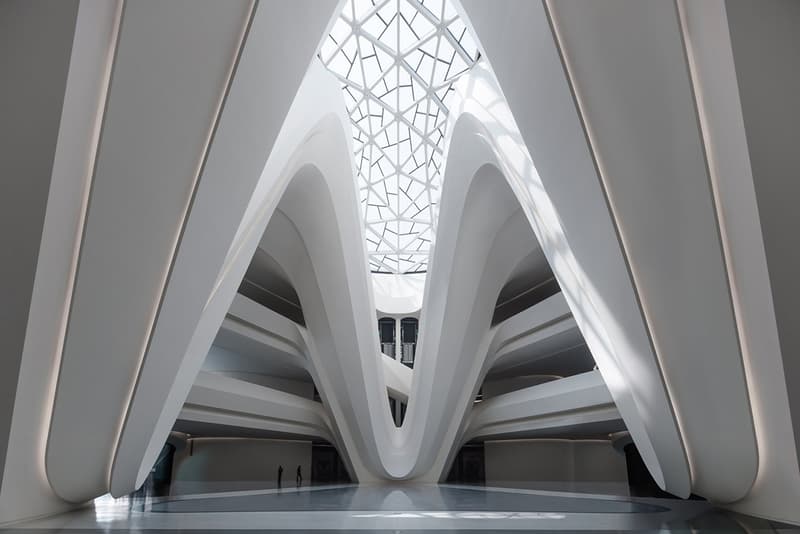 Zaha Hadid Architects Culture Arts Centre China Hunan theater organic architecture
