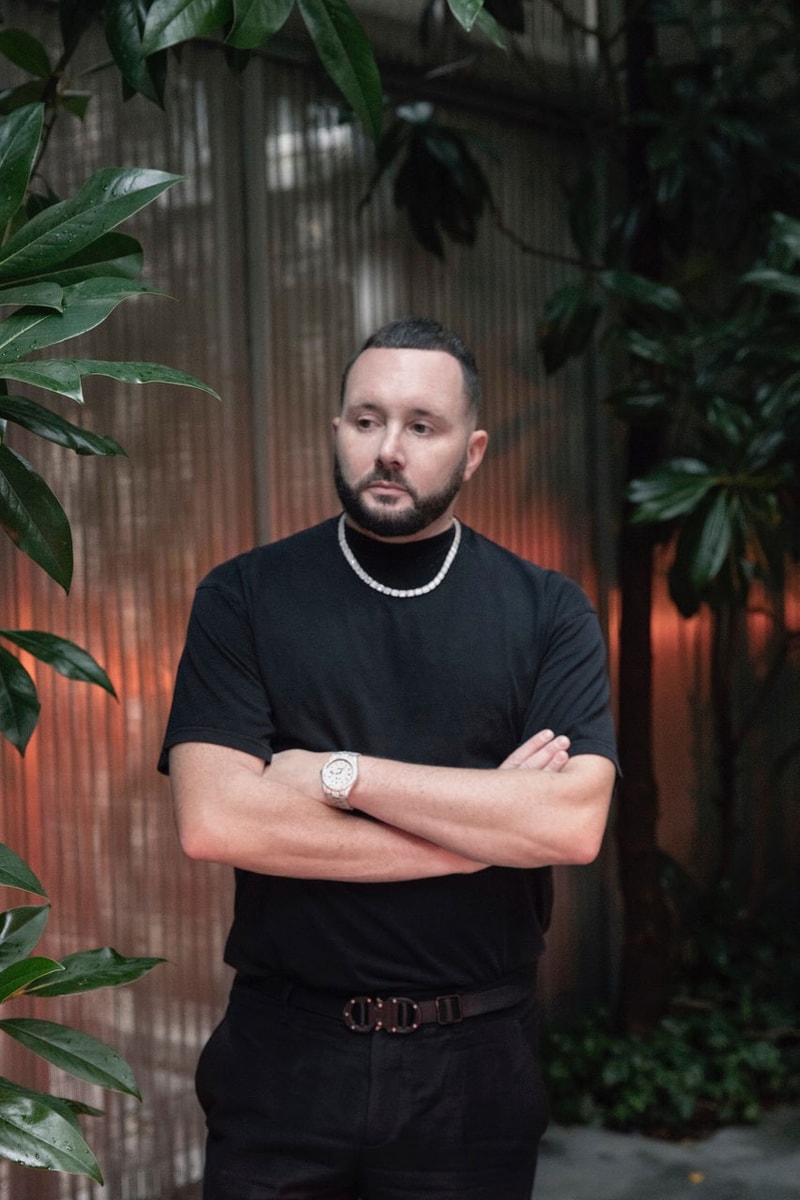 '032c Magazine Issue 37' Kim Jones Interview black hole catalog dior men feature house inside interior look collection release publish 