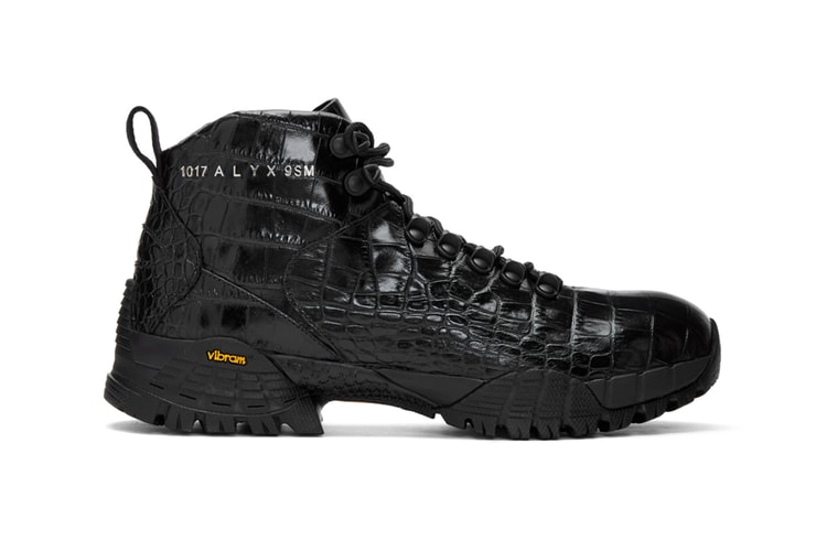 1017 ALYX 9SM's Hiking Boots Receive a Croc-Inspired Makeover