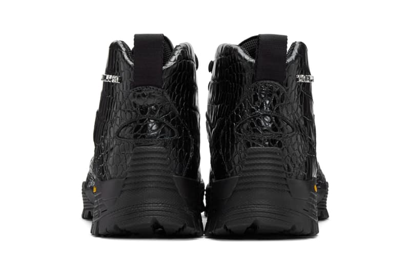 1017 ALYX 9SM Croc Hiking Boots Release Info Date Buy Price Black SSENSE Matthew M Williams