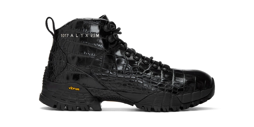 1017 ALYX 9SM Croc Hiking Boots Release | Hypebeast