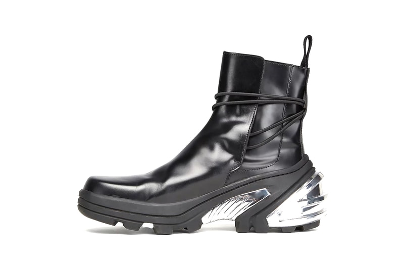 1017 ALYX 9SM Low Buckle Boots in Black Release Information Matthew M. Williams Spring Summer 2020 SS20 Reveal First Look Vibram Hardware Straps Lacing Technical Leather Rollercoaster Belt Clasp