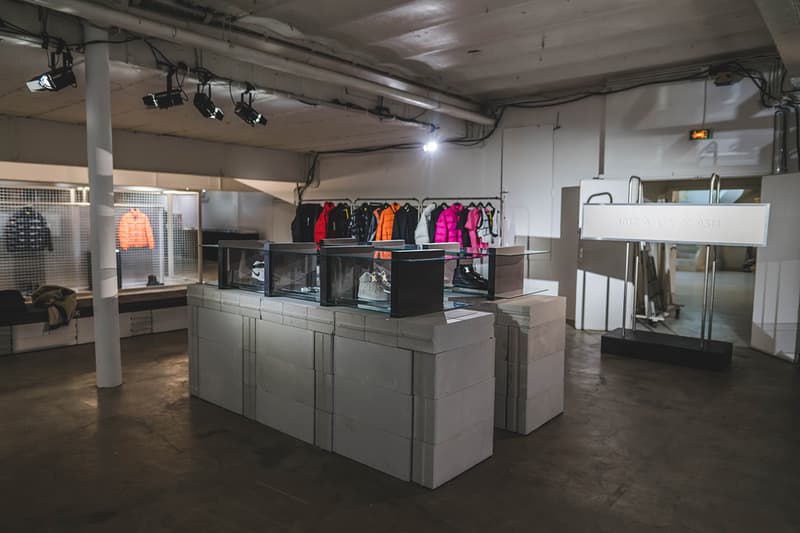 1017 alyx 9sm paris fashion week nike air force 1 high collaboration moncler bang olufsen release information pop up store matthew m williams buy cop purchase closer look