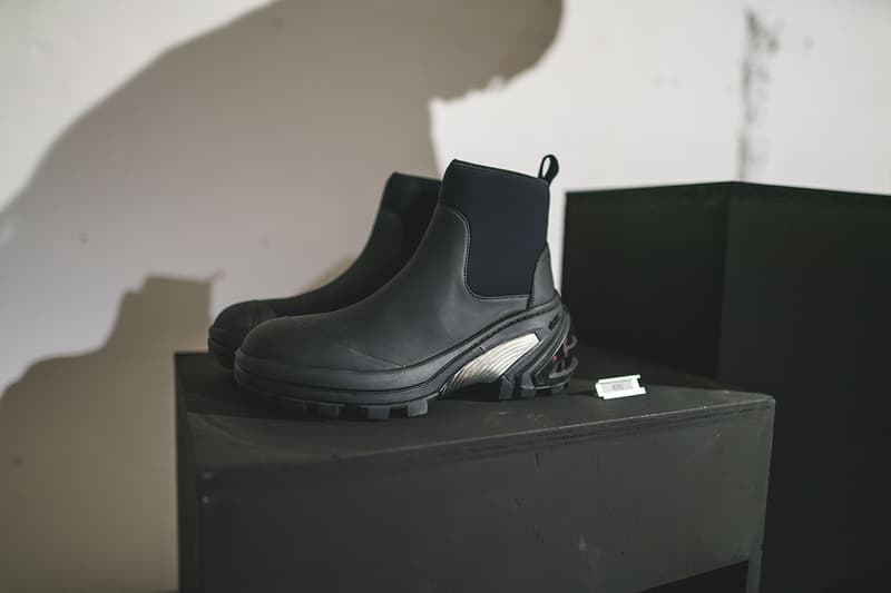 1017 alyx 9sm paris fashion week nike air force 1 high collaboration moncler bang olufsen release information pop up store matthew m williams buy cop purchase closer look