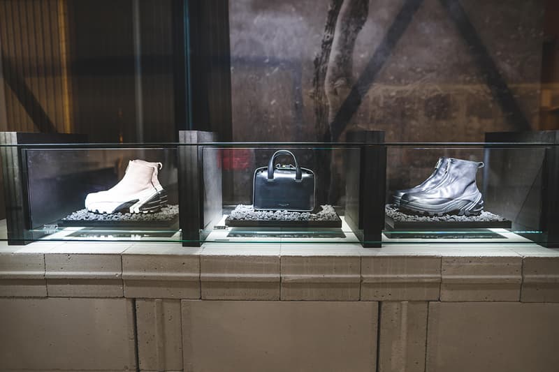1017 alyx 9sm paris fashion week nike air force 1 high collaboration moncler bang olufsen release information pop up store matthew m williams buy cop purchase closer look