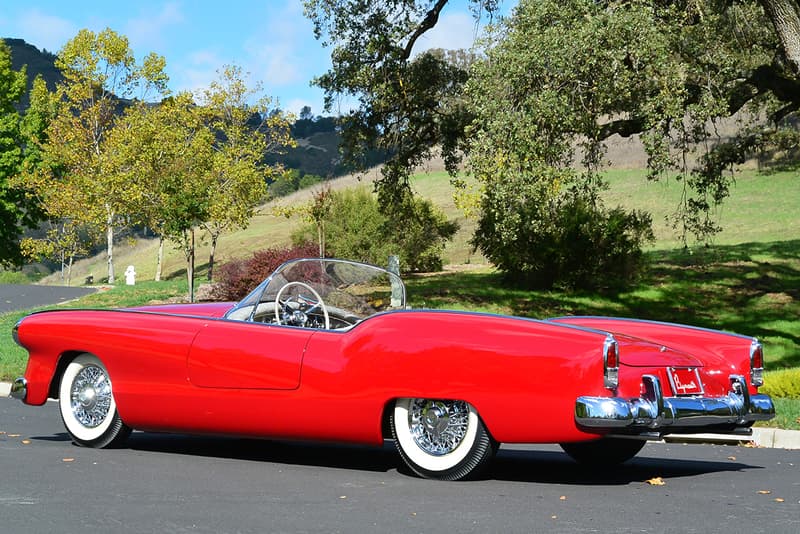 1954 Plymouth Belmont Concept Car at Mecum Auctions 1-of-1 Limited Edition Classic Sports Car Sales Closer Look Automotive History V8 Engine 1954 Chicago Auto Show 1954 New York Motorama