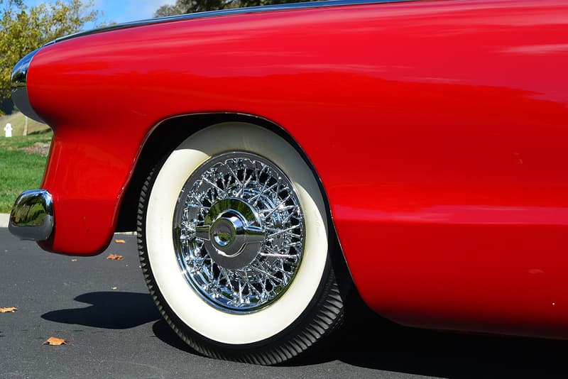 1954 Plymouth Belmont Concept Car at Mecum Auctions 1-of-1 Limited Edition Classic Sports Car Sales Closer Look Automotive History V8 Engine 1954 Chicago Auto Show 1954 New York Motorama