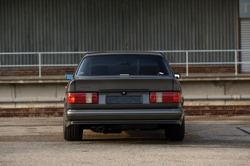 1989 Mercedes-Benz 560 SEL AMG RM Sotheby's "Youngtimer" Collection Auction Closer Look Classic German Automotive Merger Rare Merc Wide Body Japanese Import Luxury Saloon Power Performance Information Estimates