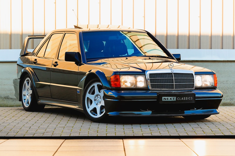 1990 Mercedes-Benz 190E 2.5-16 Evolution II Bring A Trailer Auction Classic German Automotive Sportscar Rare Performance #130 of 502 Cosworth AMG Powerpack W201 EVO II 