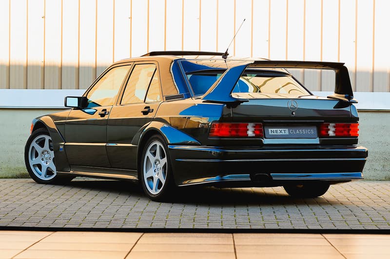1990 Mercedes-Benz 190E 2.5-16 Evolution II Bring A Trailer Auction Classic German Automotive Sportscar Rare Performance #130 of 502 Cosworth AMG Powerpack W201 EVO II