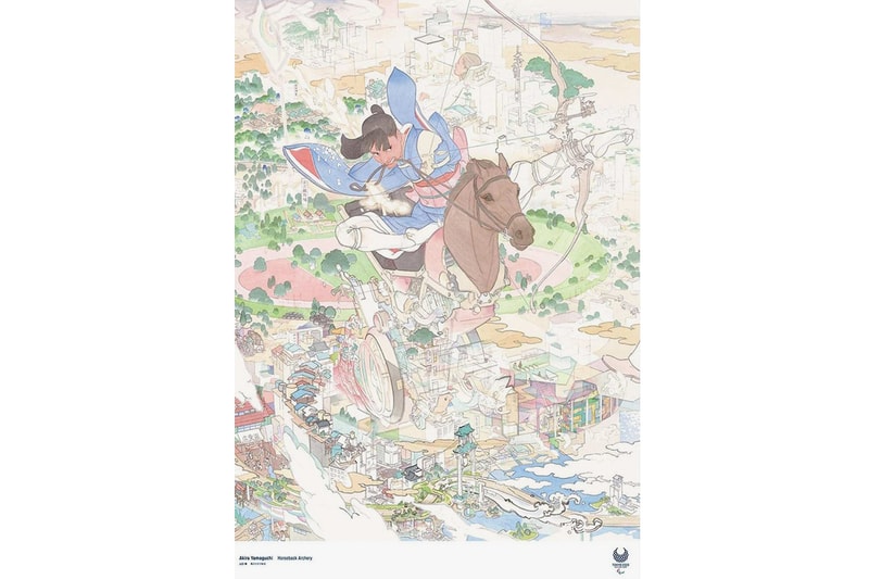 2020 Tokyo Oympics Official Art Posters Exhibition JoJo's Bizarre Adventure
