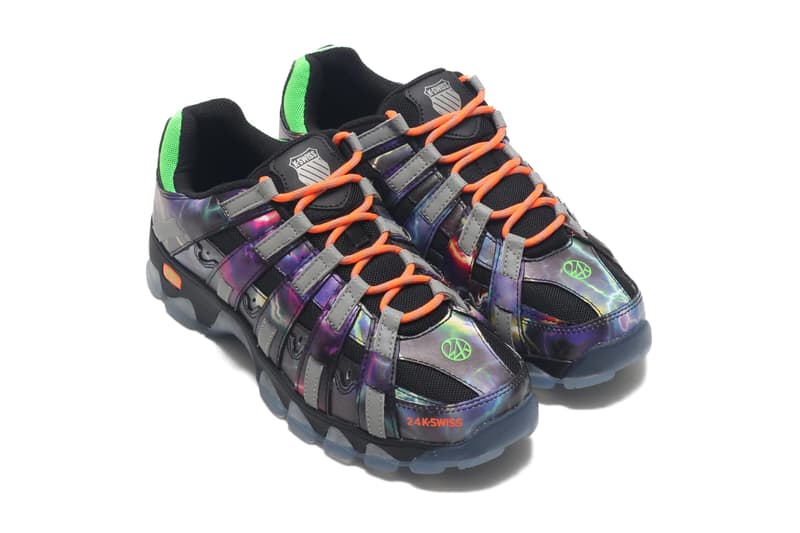 24karats k swiss kswiss st429 lightning thunder neon orange neon green release date info photos price