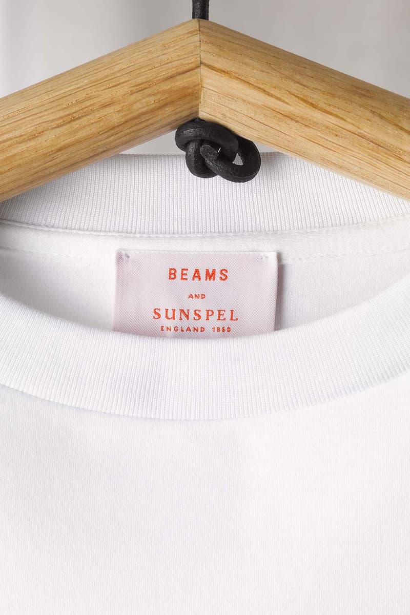 45R, N.HOOLYWOOD & BEAMS Team up With Sunspel Japan Collection 2020 Lookbook Shop March Release Information Menswear Luxury British Staples T-Shirts Cotton Jersey Long Sleeves Core Jerseys Oversized Fit Clouds Toyko, Nagoya and Osaka