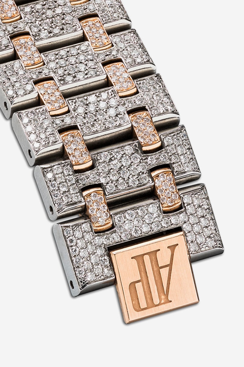 777 18K Rose Gold Audemars Piguet Royal Oak Diamond Watch Release Info Buy Price Browns