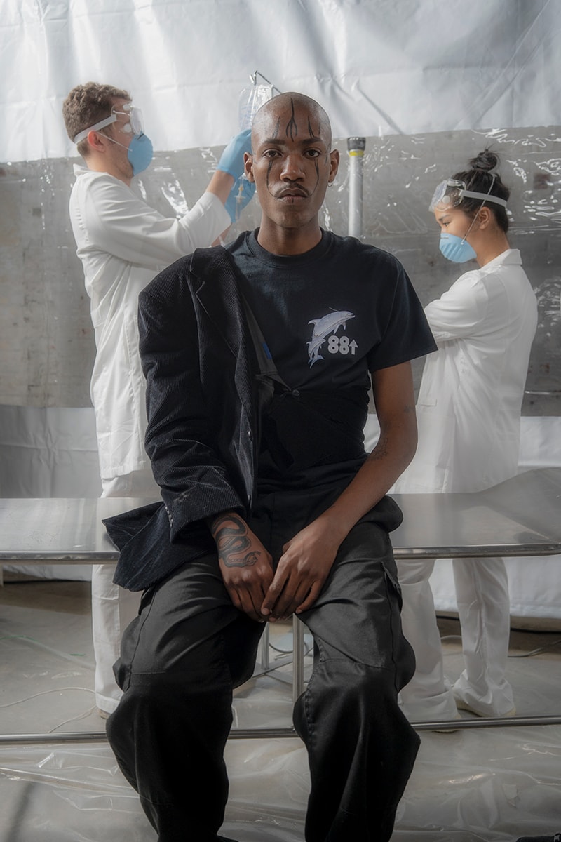 88rising Hajime Sorayama Release AR Collection instagram head in the clouds ii festival album collaboration hoodie t-shirt pants cap hat - skate decks skateboards japanese artist