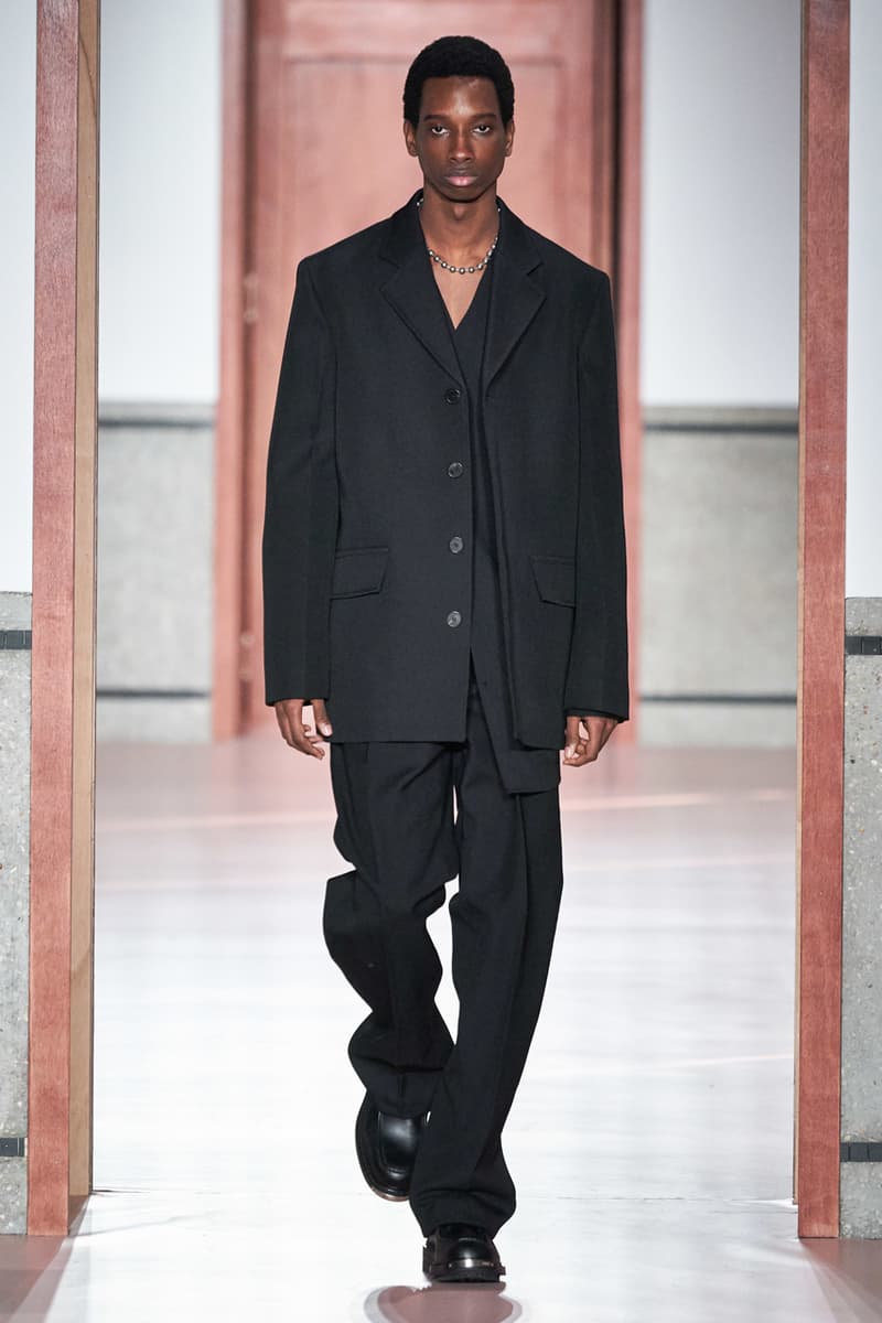 OAMC FW20 Paris Fashion Week Runway Show Backstage collection luke meier bts look behind the scenes menswear pfw oamc adidas