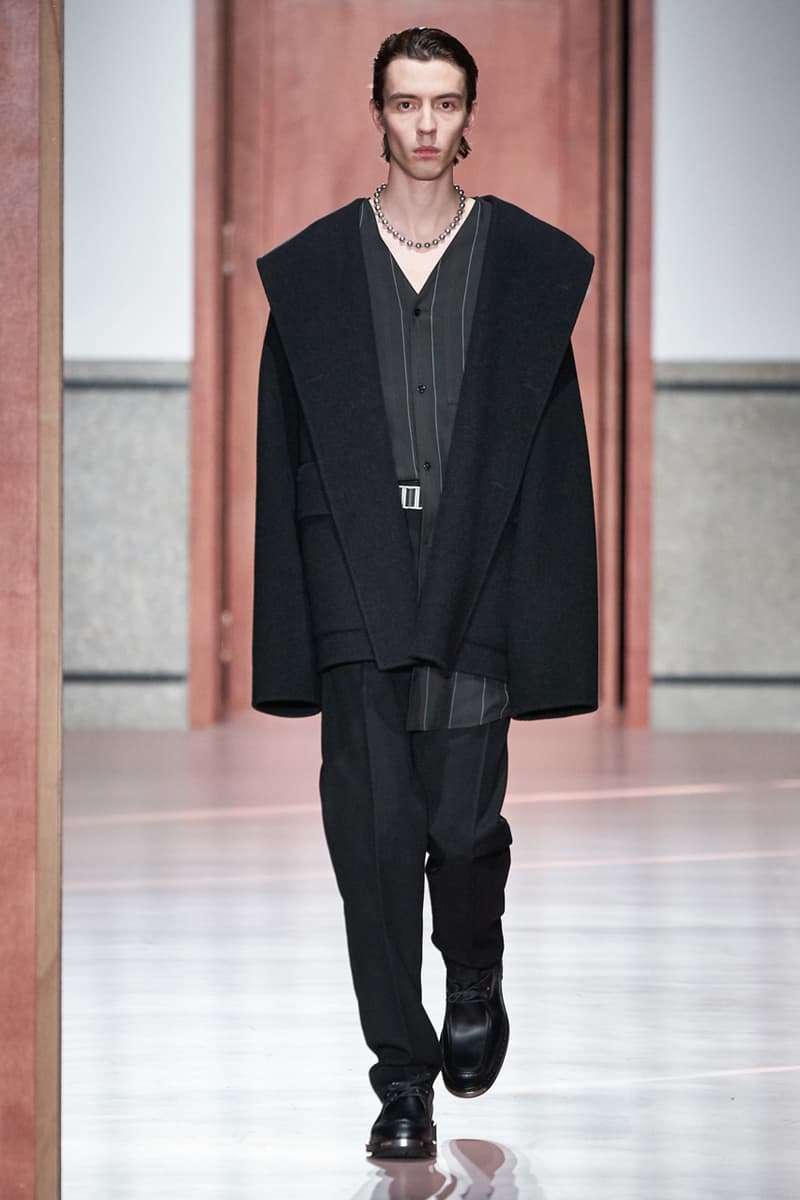 OAMC FW20 Paris Fashion Week Runway Show Backstage collection luke meier bts look behind the scenes menswear pfw oamc adidas