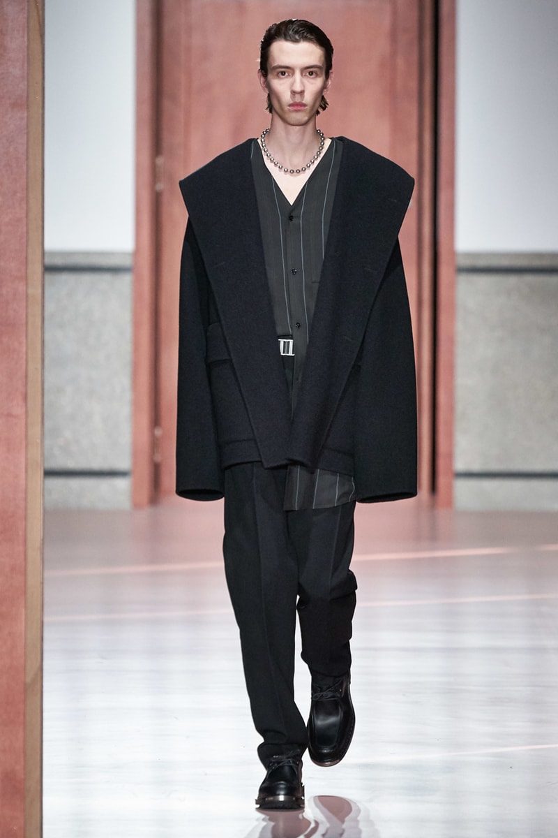 OAMC FW20 Paris Fashion Week Runway Show Backstage collection luke meier bts look behind the scenes menswear pfw oamc adidas