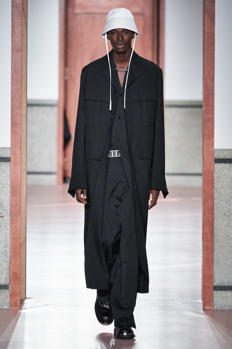 OAMC FW20 Paris Fashion Week Runway Show Backstage collection luke meier bts look behind the scenes menswear pfw oamc adidas
