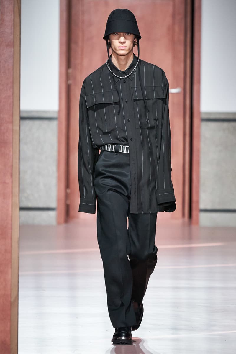 OAMC FW20 Paris Fashion Week Runway Show Backstage collection luke meier bts look behind the scenes menswear pfw oamc adidas