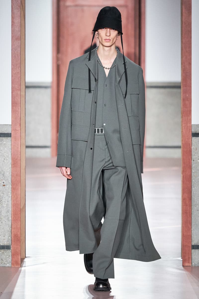 OAMC FW20 Paris Fashion Week Runway Show Backstage collection luke meier bts look behind the scenes menswear pfw oamc adidas