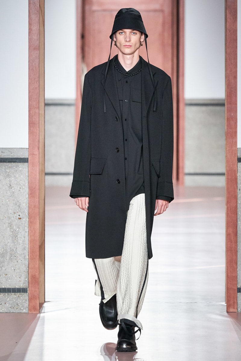 OAMC FW20 Paris Fashion Week Runway Show Backstage collection luke meier bts look behind the scenes menswear pfw oamc adidas
