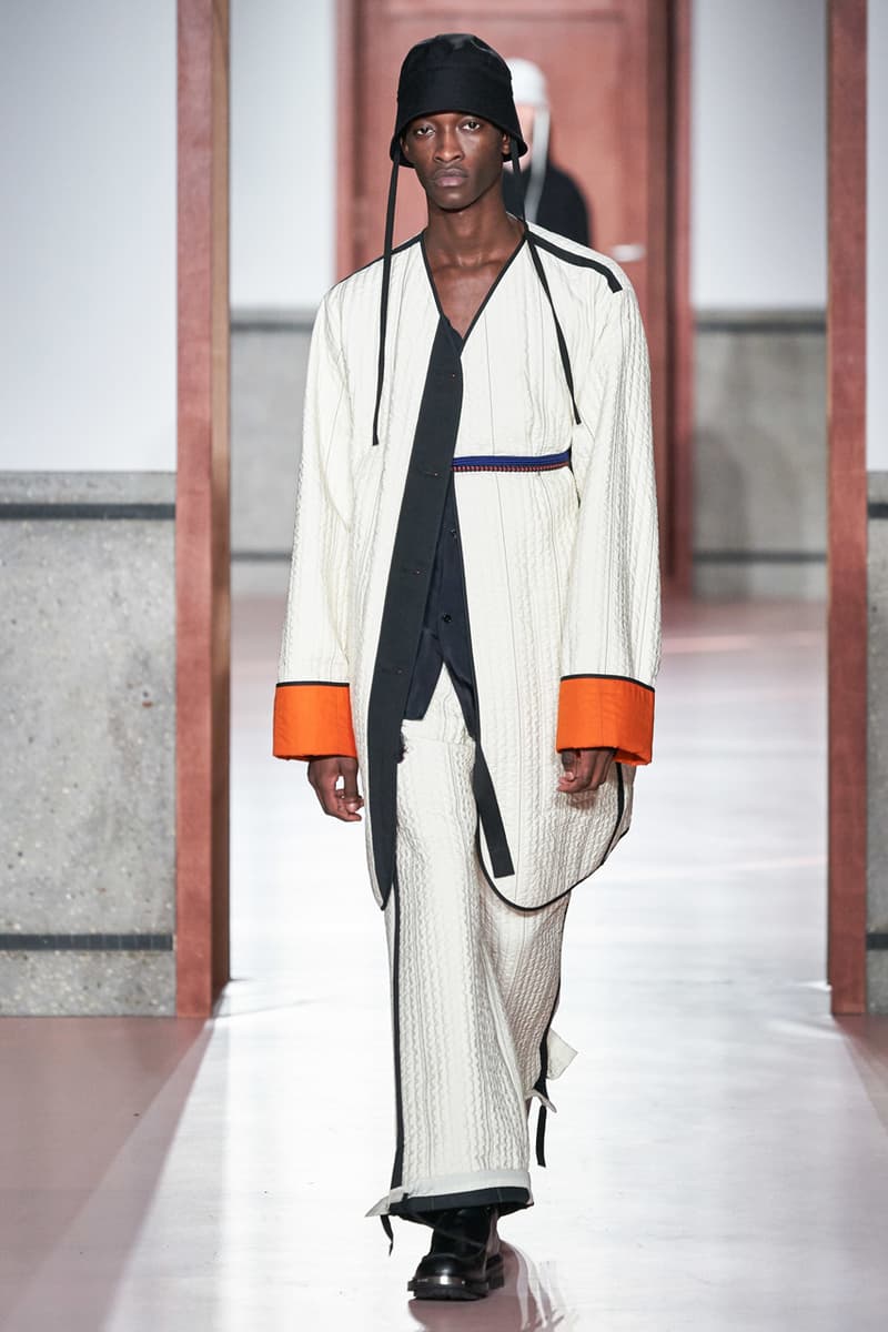 OAMC FW20 Paris Fashion Week Runway Show Backstage collection luke meier bts look behind the scenes menswear pfw oamc adidas