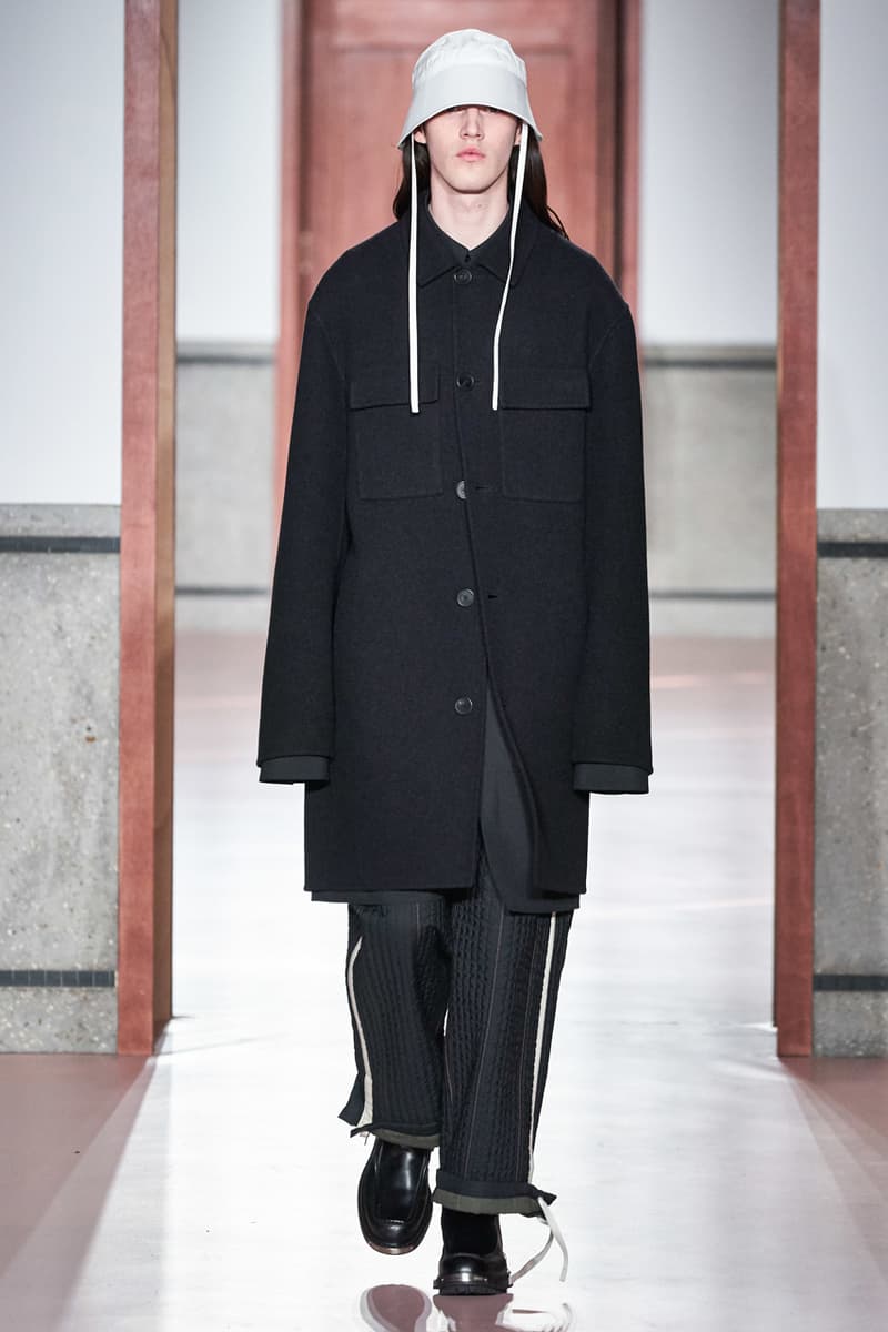 OAMC FW20 Paris Fashion Week Runway Show Backstage collection luke meier bts look behind the scenes menswear pfw oamc adidas