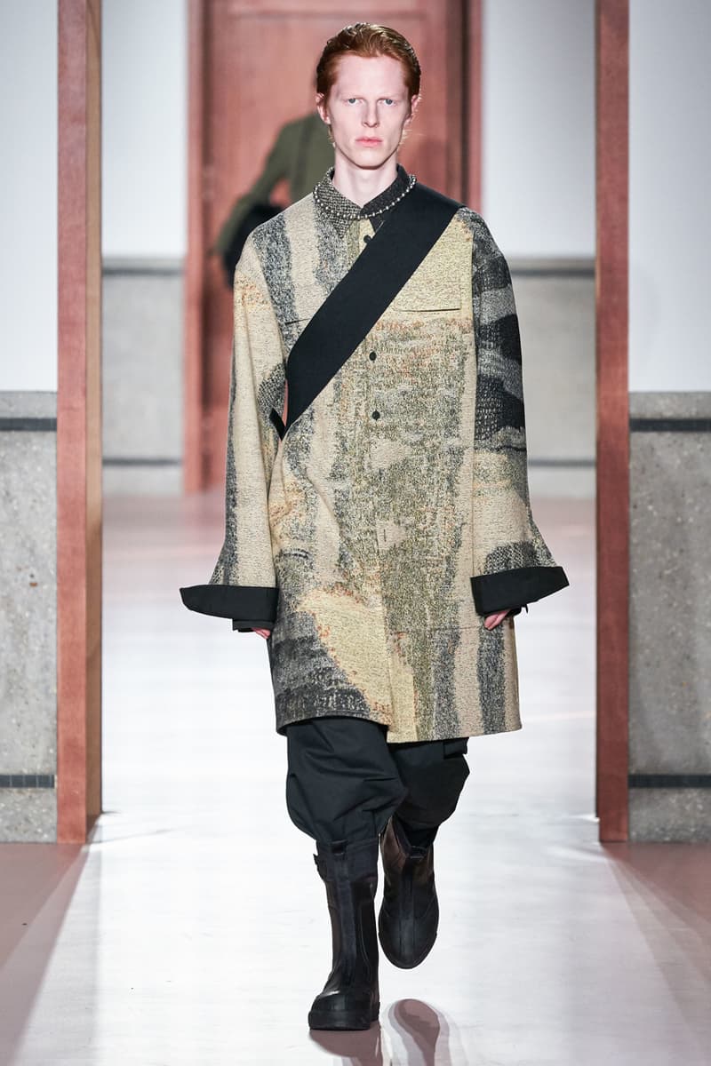 OAMC FW20 Paris Fashion Week Runway Show Backstage collection luke meier bts look behind the scenes menswear pfw oamc adidas