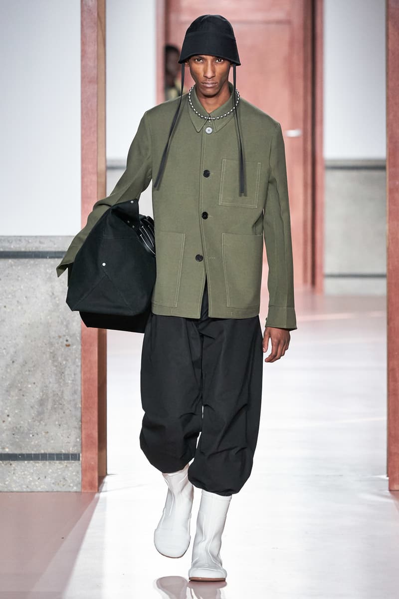 OAMC FW20 Paris Fashion Week Runway Show Backstage collection luke meier bts look behind the scenes menswear pfw oamc adidas