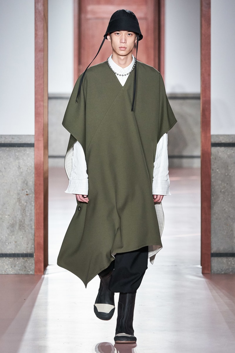 OAMC FW20 Paris Fashion Week Runway Show Backstage collection luke meier bts look behind the scenes menswear pfw oamc adidas
