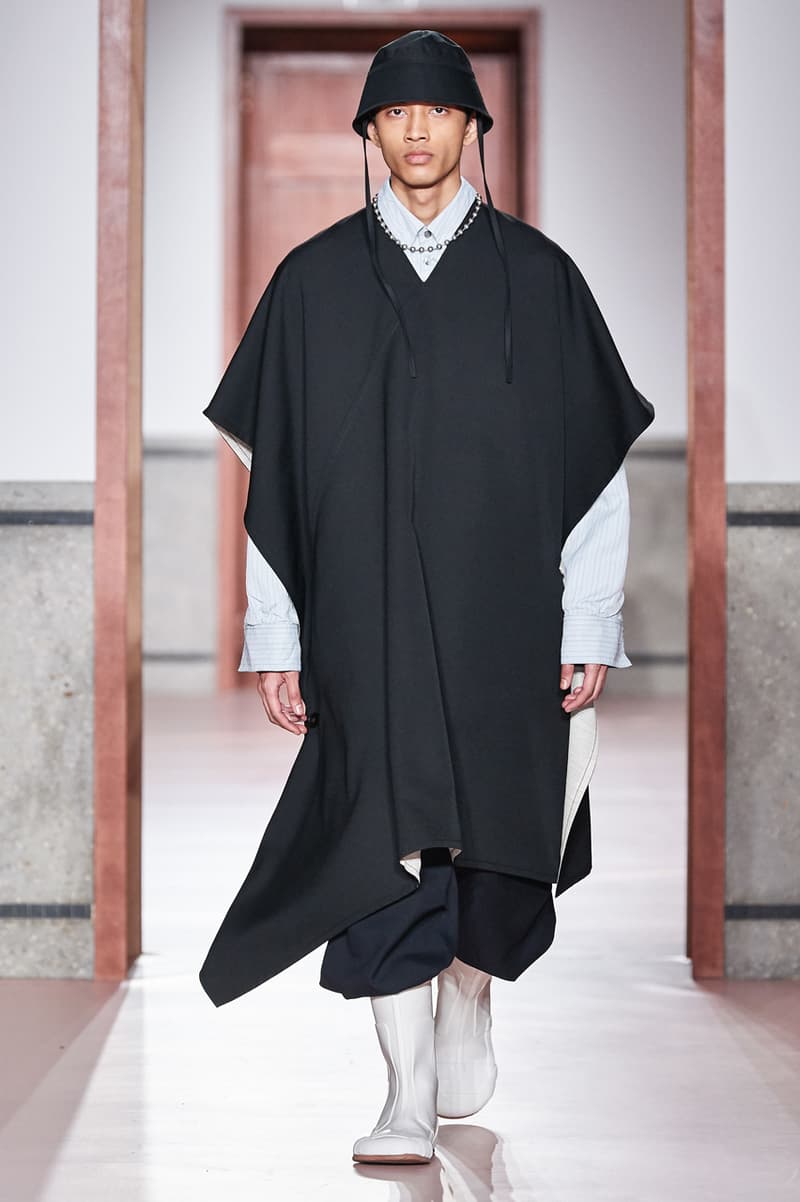 OAMC FW20 Paris Fashion Week Runway Show Backstage collection luke meier bts look behind the scenes menswear pfw oamc adidas
