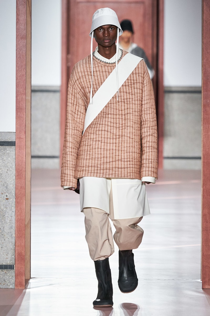 OAMC FW20 Paris Fashion Week Runway Show Backstage collection luke meier bts look behind the scenes menswear pfw oamc adidas