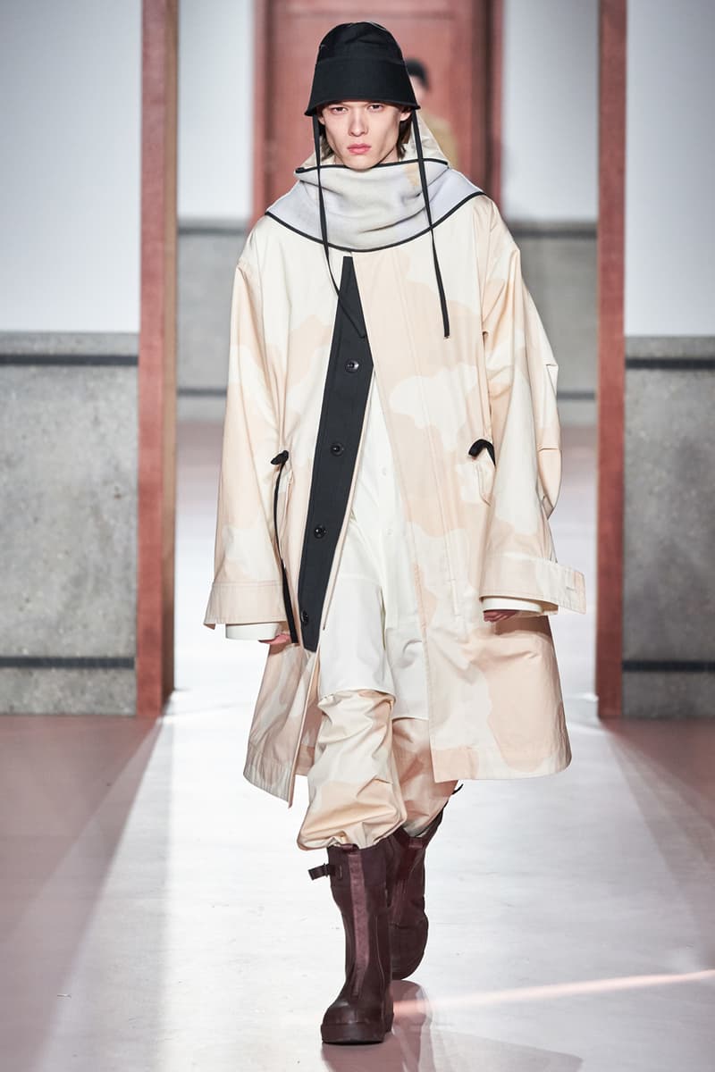 OAMC FW20 Paris Fashion Week Runway Show Backstage collection luke meier bts look behind the scenes menswear pfw oamc adidas