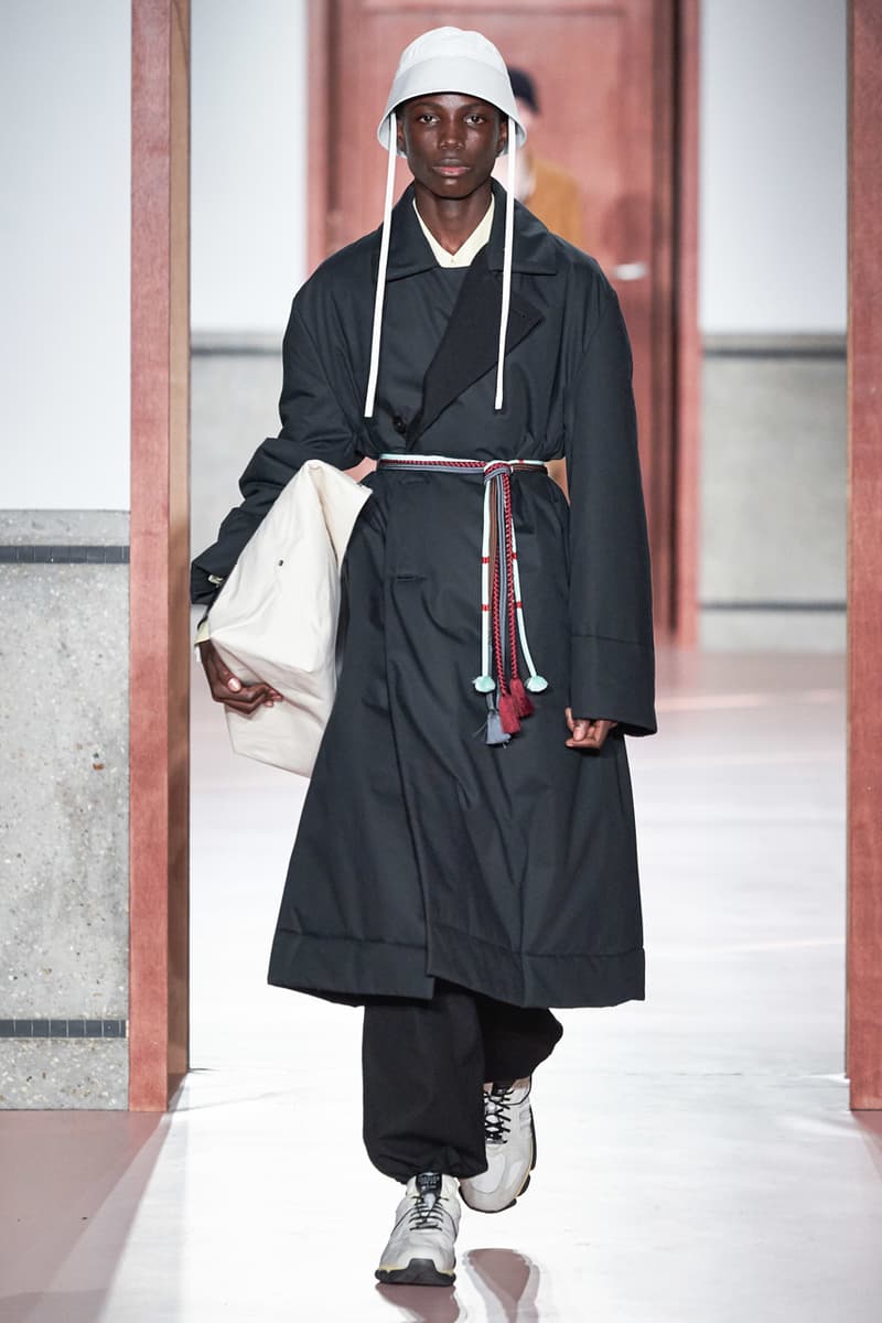 OAMC FW20 Paris Fashion Week Runway Show Backstage collection luke meier bts look behind the scenes menswear pfw oamc adidas