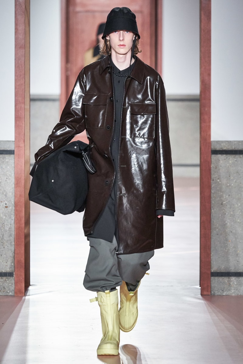 OAMC FW20 Paris Fashion Week Runway Show Backstage collection luke meier bts look behind the scenes menswear pfw oamc adidas