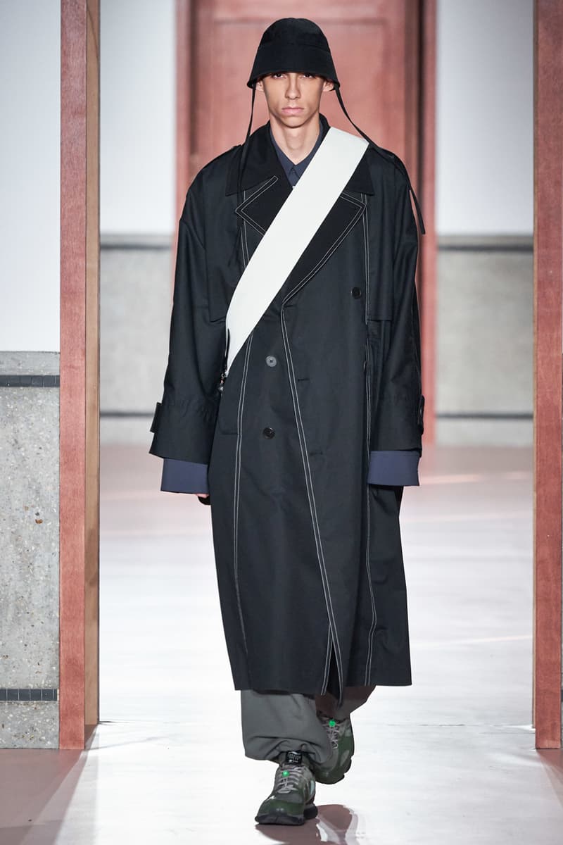 OAMC FW20 Paris Fashion Week Runway Show Backstage collection luke meier bts look behind the scenes menswear pfw oamc adidas