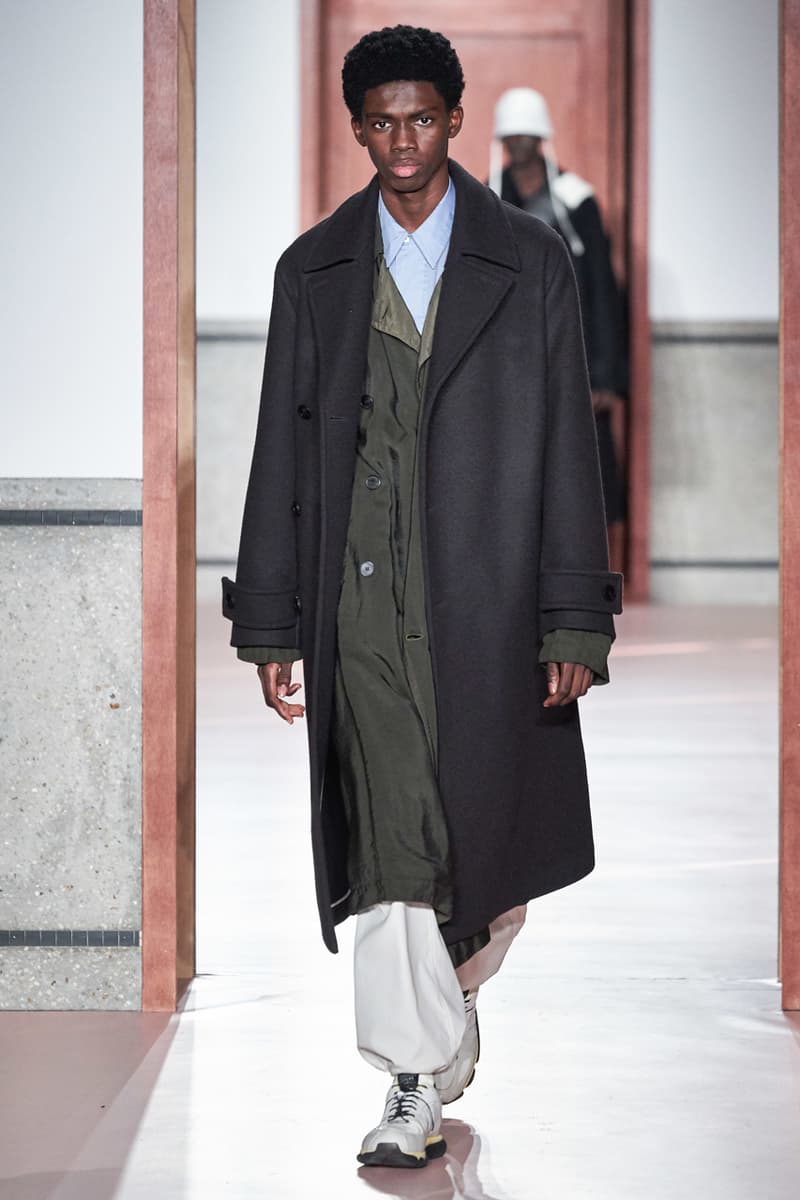 OAMC FW20 Paris Fashion Week Runway Show Backstage collection luke meier bts look behind the scenes menswear pfw oamc adidas