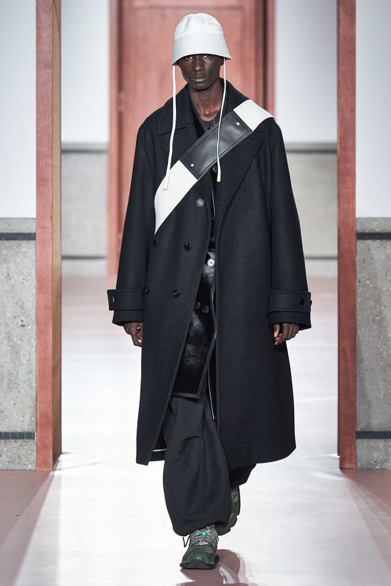 OAMC FW20 Paris Fashion Week Runway Show Backstage collection luke meier bts look behind the scenes menswear pfw oamc adidas